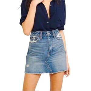 abercrombie and fitch Jean skirt